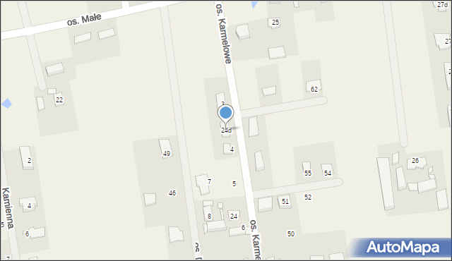 Osiniec, Osiniec, 24d, mapa Osiniec