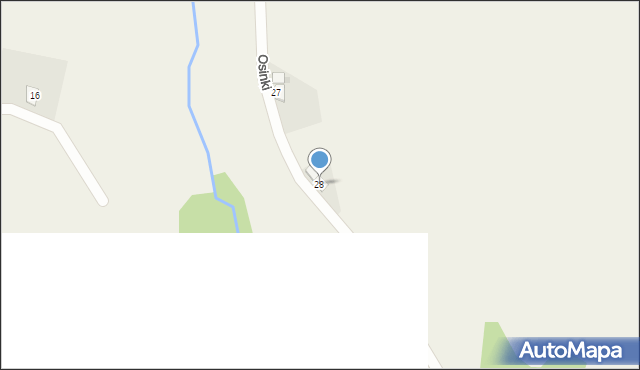 Osinki, Osinki, 28, mapa Osinki