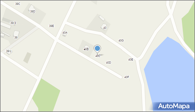 Osinki, Osinki, 40C, mapa Osinki