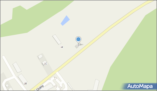 Osinów Dolny, Osinów Dolny, 1I, mapa Osinów Dolny