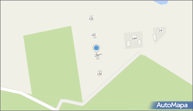 Osiny, Osiny, 13b, mapa Osiny