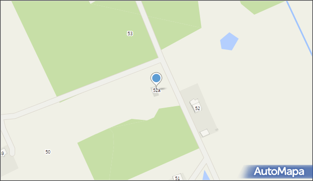 Osiny, Osiny, 52a, mapa Osiny
