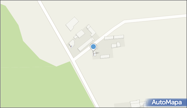 Osiny, Osiny, 2, mapa Osiny