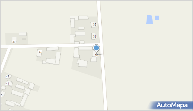 Osiny, Osiny, 30, mapa Osiny