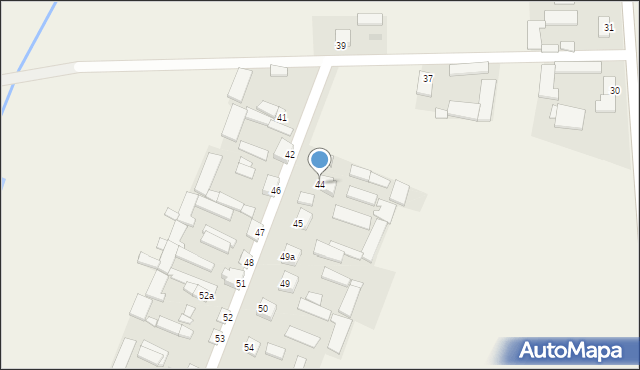 Osiny, Osiny, 44, mapa Osiny