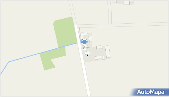 Osiny, Osiny, 81, mapa Osiny
