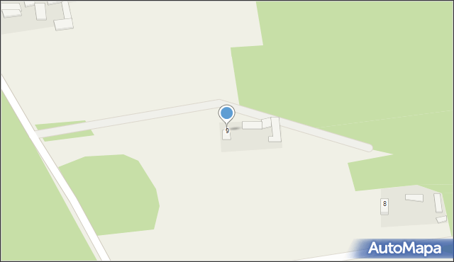 Osiny, Osiny, 9, mapa Osiny