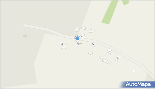 Osiny, Osiny-Lizawy, 16, mapa Osiny