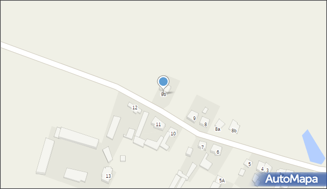 Osiny, Osiny, 9b, mapa Osiny