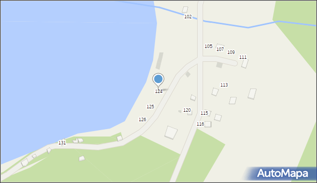 Osiny, Osiny, 124, mapa Osiny