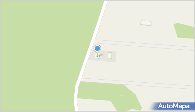 Osiny, Osiny, 123, mapa Osiny