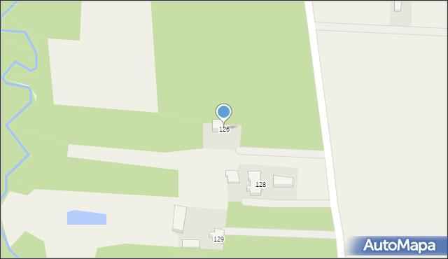 Osiny, Osiny, 126, mapa Osiny