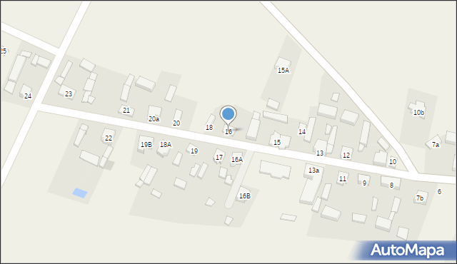 Osiny, Osiny, 16, mapa Osiny