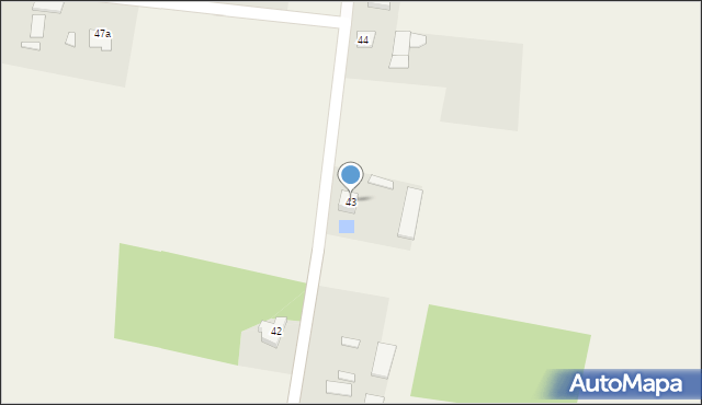 Osipy-Kolonia, Osipy-Kolonia, 43, mapa Osipy-Kolonia