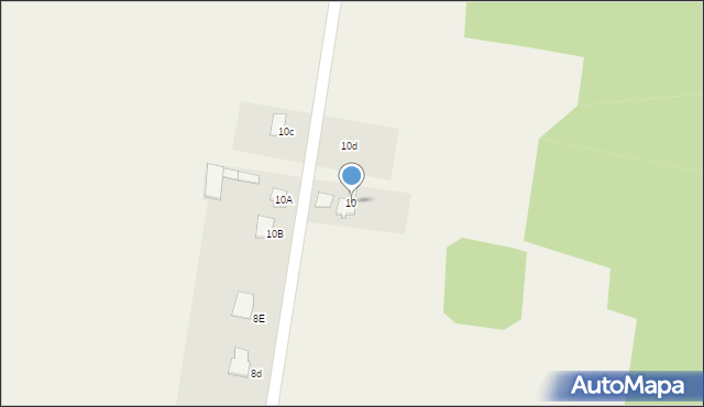 Osipy-Lepertowizna, Osipy-Lepertowizna, 10, mapa Osipy-Lepertowizna