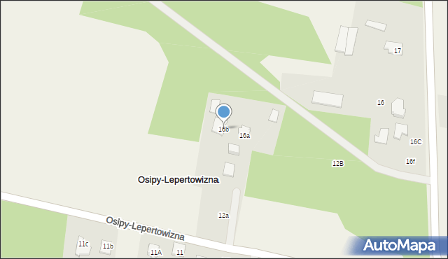 Osipy-Lepertowizna, Osipy-Lepertowizna, 16b, mapa Osipy-Lepertowizna