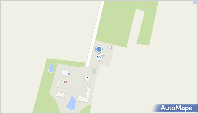 Osipy-Wydziory Pierwsze, Osipy-Wydziory Pierwsze, 5A, mapa Osipy-Wydziory Pierwsze