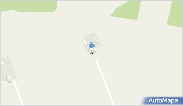 Osipy-Zakrzewizna, Osipy-Zakrzewizna, 24, mapa Osipy-Zakrzewizna