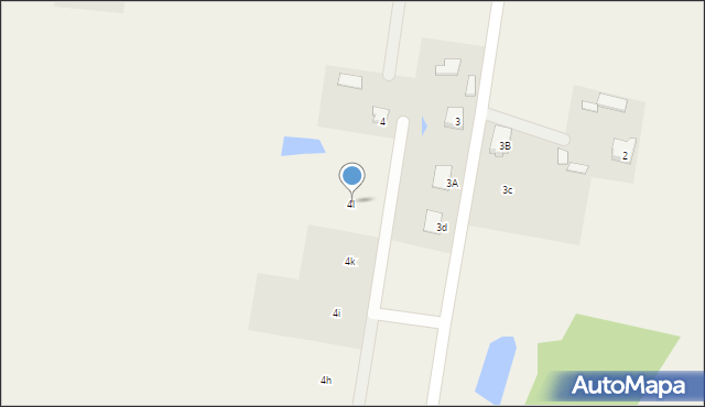 Osipy-Zakrzewizna, Osipy-Zakrzewizna, 4l, mapa Osipy-Zakrzewizna