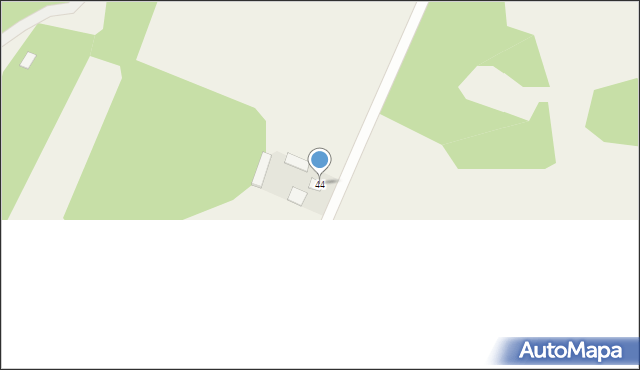 Osłowo, Osłowo, 44, mapa Osłowo