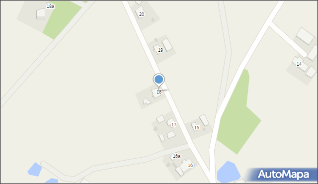 Osłowo, Osłowo, 18, mapa Osłowo