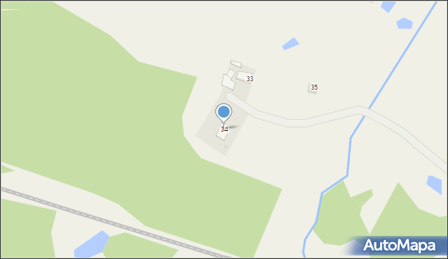 Osłowo, Osłowo, 34, mapa Osłowo