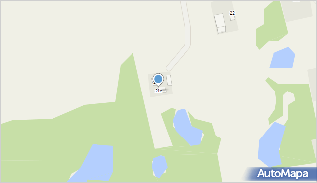Ośmiałowo, Ośmiałowo, 21c, mapa Ośmiałowo