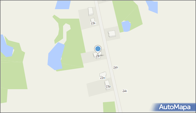 Ośmiałowo, Ośmiałowo, 23l, mapa Ośmiałowo