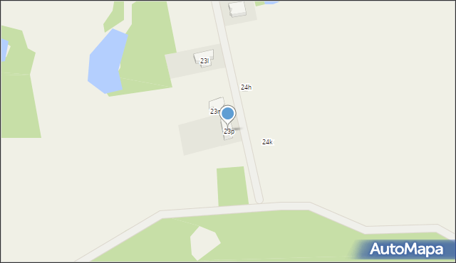 Ośmiałowo, Ośmiałowo, 23p, mapa Ośmiałowo