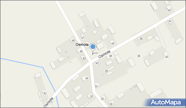 Osmola, Osmola, 37, mapa Osmola