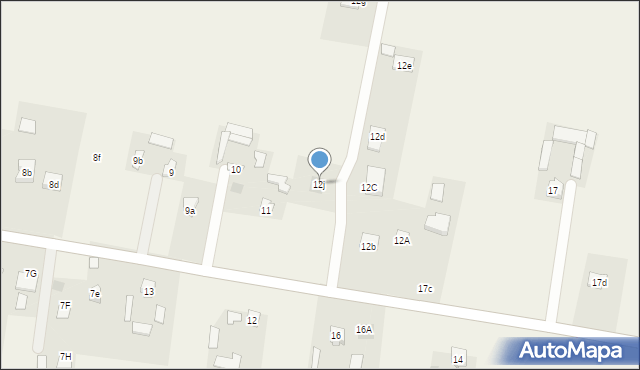 Osmolice Drugie, Osmolice Drugie, 12j, mapa Osmolice Drugie