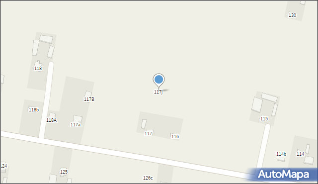 Osmolice Pierwsze, Osmolice Pierwsze, 117j, mapa Osmolice Pierwsze