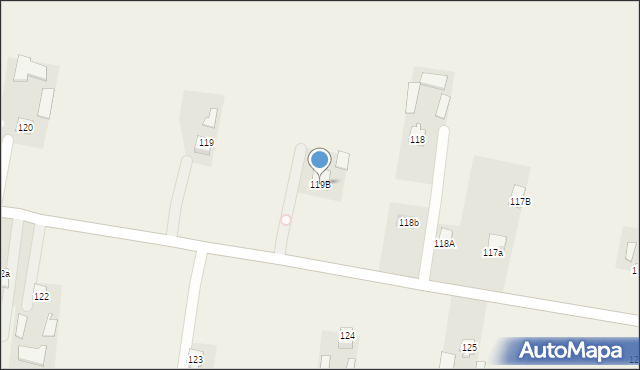Osmolice Pierwsze, Osmolice Pierwsze, 119B, mapa Osmolice Pierwsze