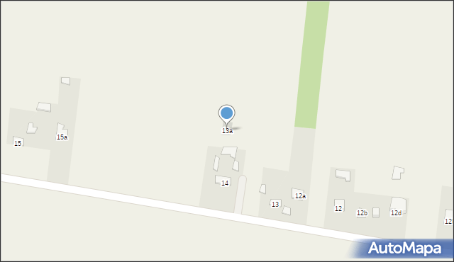 Osmolice Pierwsze, Osmolice Pierwsze, 13a, mapa Osmolice Pierwsze
