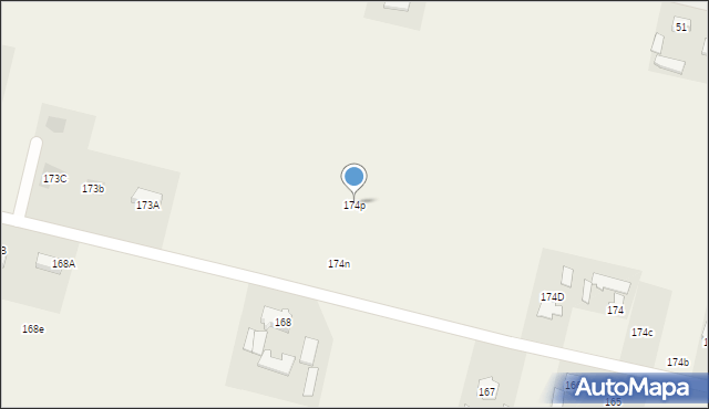 Osmolice Pierwsze, Osmolice Pierwsze, 174p, mapa Osmolice Pierwsze