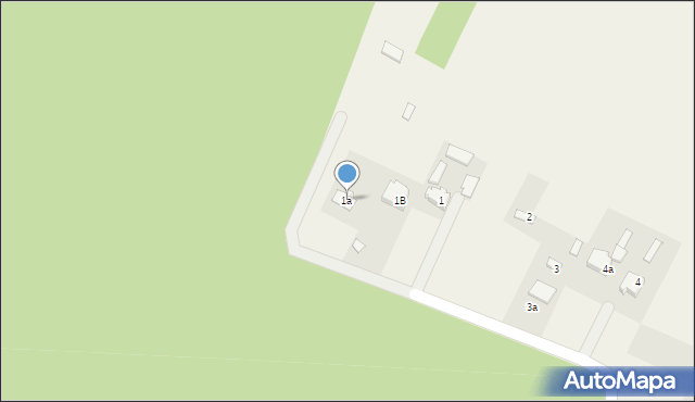 Osmolice Pierwsze, Osmolice Pierwsze, 1a, mapa Osmolice Pierwsze