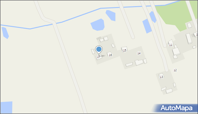 Ośniki, Ośniki, 17, mapa Ośniki