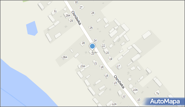 Osnówka, Osnówka, 23, mapa Osnówka