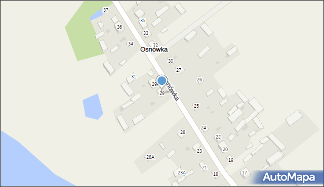 Osnówka, Osnówka, 29, mapa Osnówka