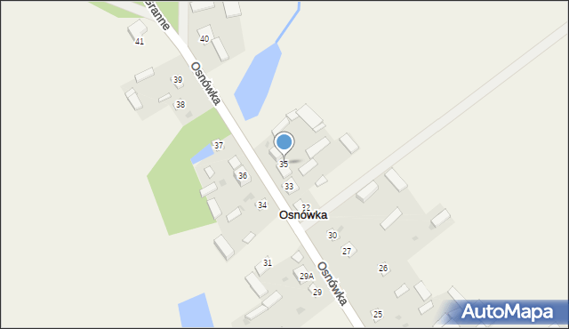 Osnówka, Osnówka, 35, mapa Osnówka