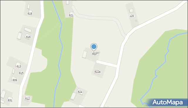Osobnica, Osobnica, 622, mapa Osobnica