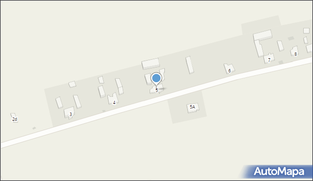 Osów, Osów, 5, mapa Osów