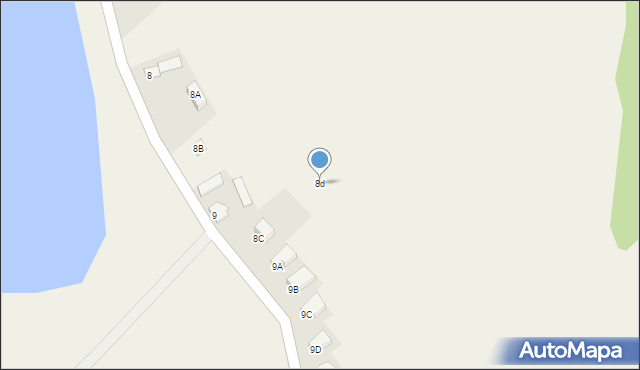 Osowa, Osowa, 8d, mapa Osowa