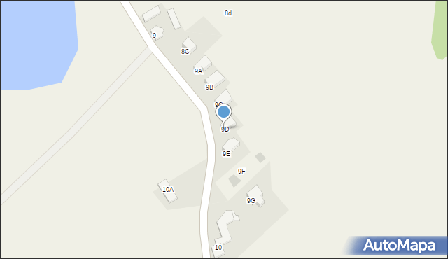 Osowa, Osowa, 9D, mapa Osowa