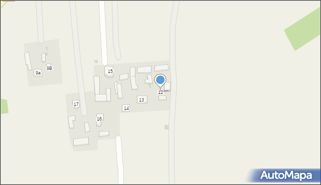 Osowa, Osowa, 12, mapa Osowa