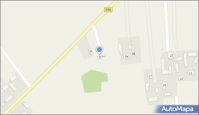 Osowa, Osowa, 9, mapa Osowa