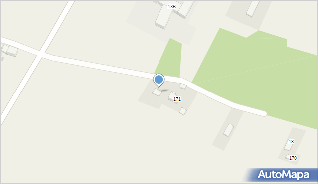 Osowa, Osowa, 17a, mapa Osowa