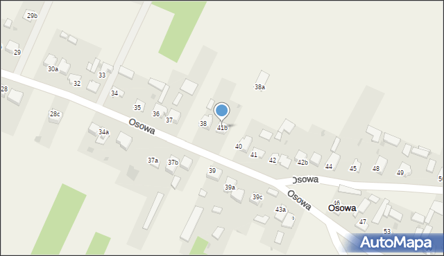 Osowa, Osowa, 41b, mapa Osowa