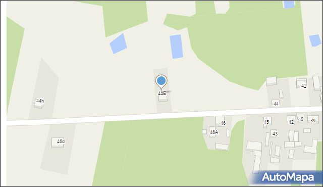 Osowa, Osowa, 44E, mapa Osowa