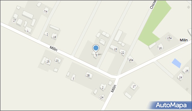 Osowce, Osowce, 3, mapa Osowce